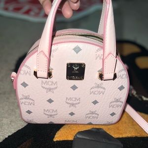 MCM Pink Color Mini Crossbody Bag